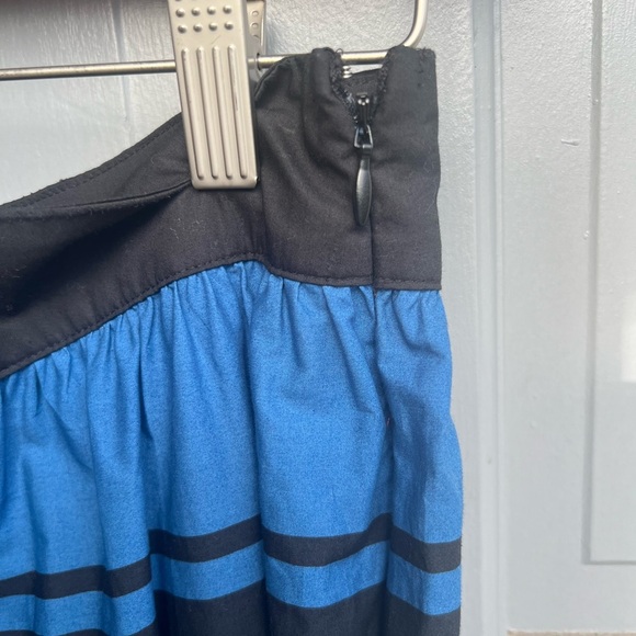 NWT‎ On 34th striped tiered maxi colorful skirt size 2, 100% cotton - Picture 5 of 9